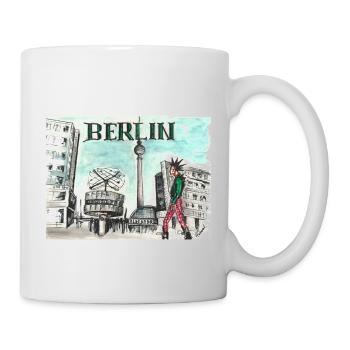 Place Alexandre - Mug blanc - blanc - Droite