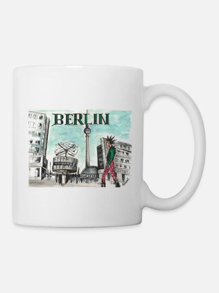 Alexander Square - Mug - white