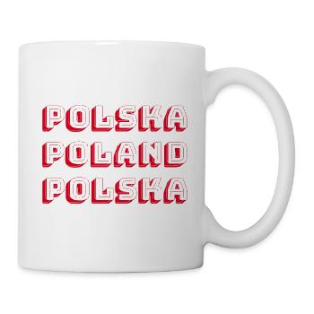 POLSKA POLEN - Tasse - Weiß - Rechts