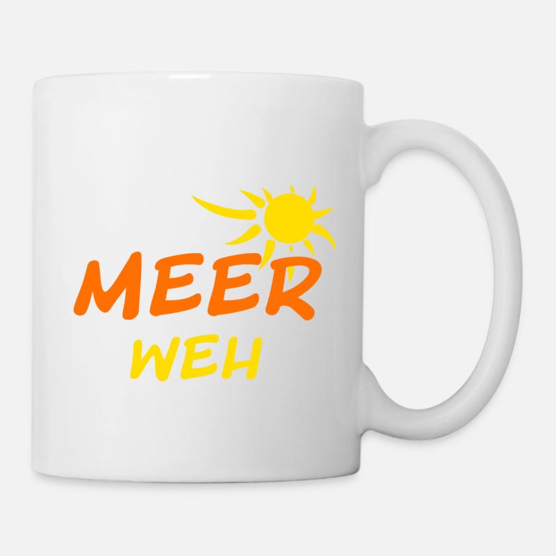 Meerweh - Tasse - Weiß