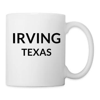 Irving Texas USA - Tasse - Weiß - Rechts