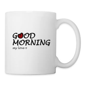 Good morning my love - Mug - white - Right