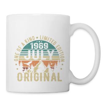 Anniversaire de juillet 1969 Cadeau d'anniversaire de juillet 1969 - Mug blanc - blanc - Droite