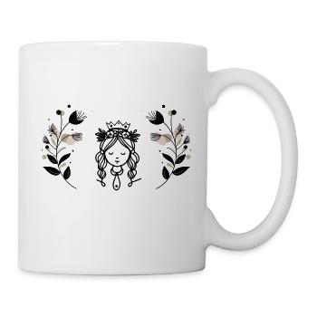 Logo de l’atelier Rêves d’enfants - Mug blanc - blanc - Droite