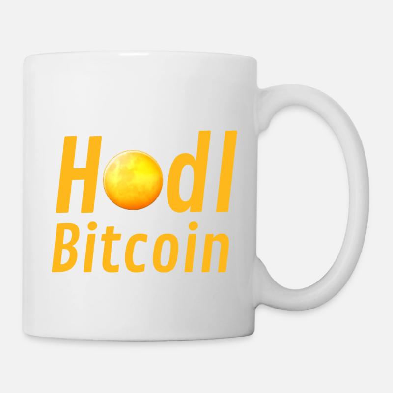 Hodl Bitcoin - Mug blanc - blanc
