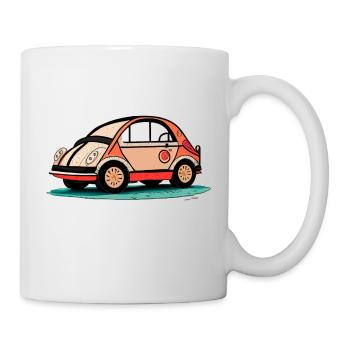 Pink Car - Mug - white - Right