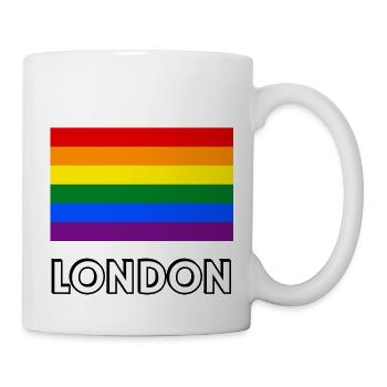 Pride Flag London - Mug - white - Right