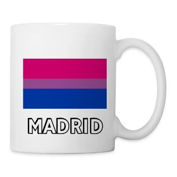 Bi Pride Flag Madrid - Mug - white - Right