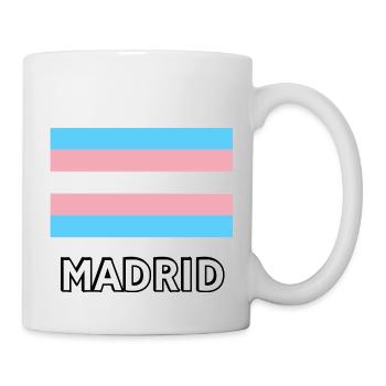Trans Pride Flag Madrid - Mug - white - Right