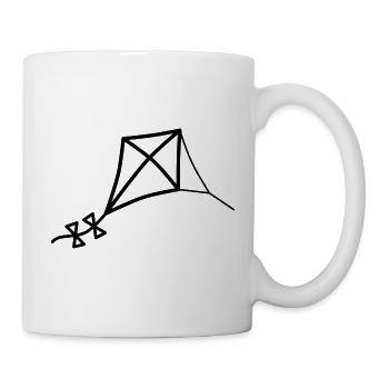Kite flying - Mug - white - Right