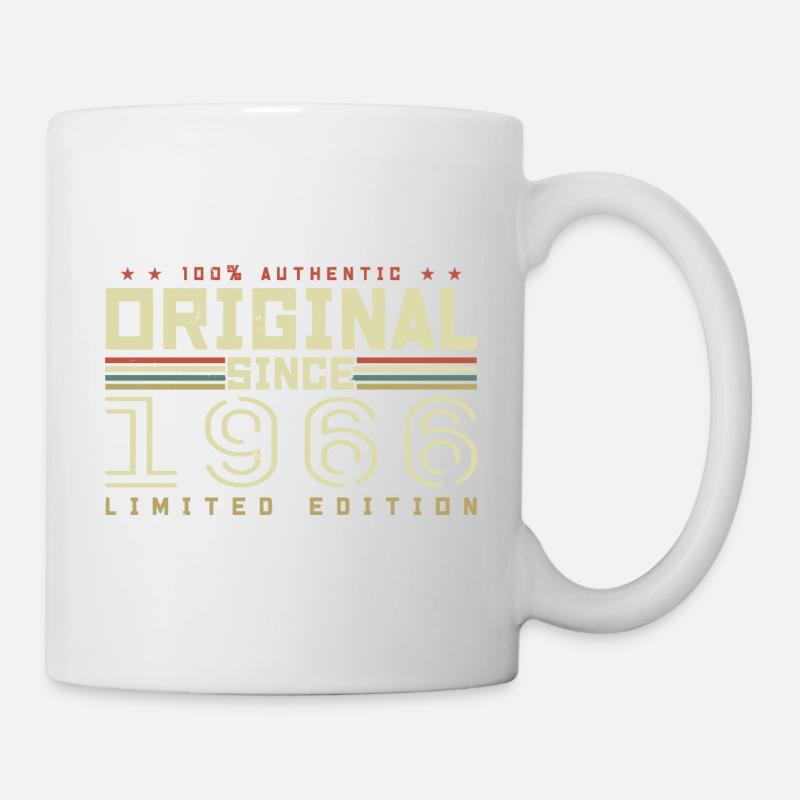 Original 1966 Retro 1966 Geburtstagsgeschenk 1966 - Tasse - Weiß
