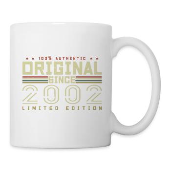 Original 2002 Retro 2002 Birthday Gift - Mug - white - Right