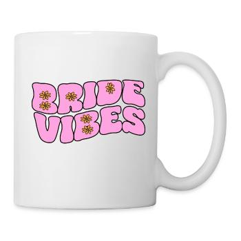 Ambiance de la mariée - Mug blanc - blanc - Droite
