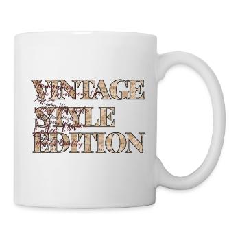 VINTAGE STYLE - Tasse - Weiß - Rechts