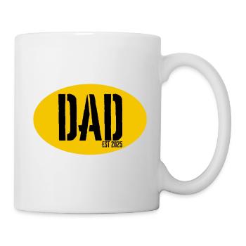 DAD EST 2025 - Tasse - Weiß - Rechts