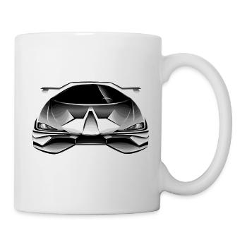 Car black white - Mug - white - Right