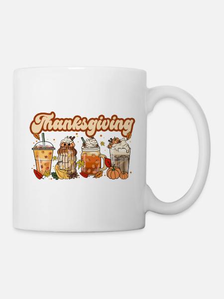 Thanksgiving - Tasse - Weiß