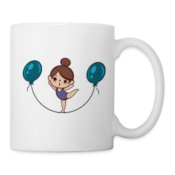 Acrobat drawing - Mug - white - Right