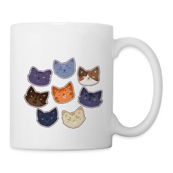 Warrior Cats Firestar Feuerstern Greystripe - Mug - white - Right