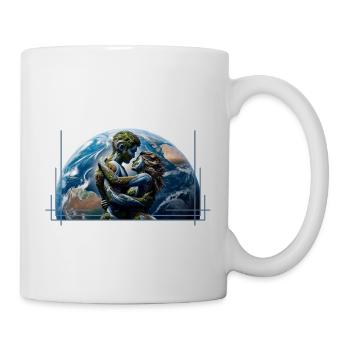 Man and Woman of the Earth – The Elements of Nature - Mug - white - Right