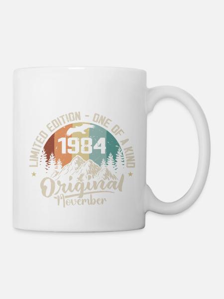 Original Novembre 1984 Anniversaire Novembre 1984 - Mug blanc - blanc