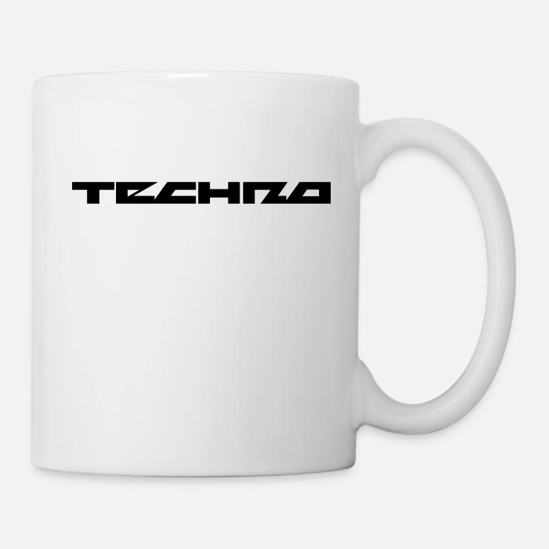 Techno Festival - Tasse - Weiß