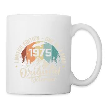 Anniversaire Décembre 1975 - Cadeau decembre 1975 - Mug blanc - blanc - Droite
