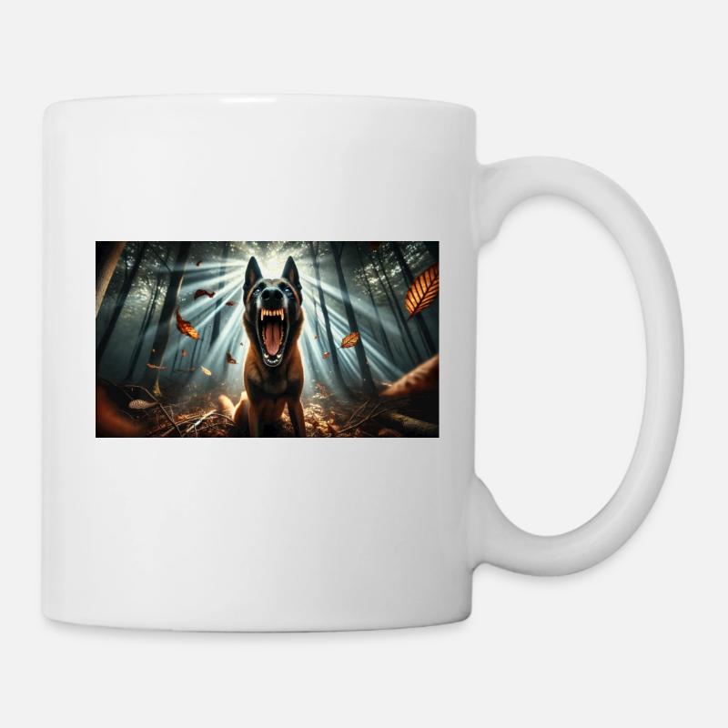 Malinois - Tasse - Weiß