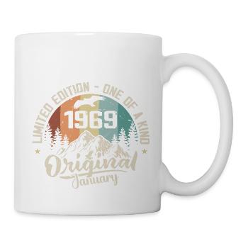 Janvier 1969 Original Cadeau D'anniversaire 56 Ans - Mug blanc - blanc - Droite