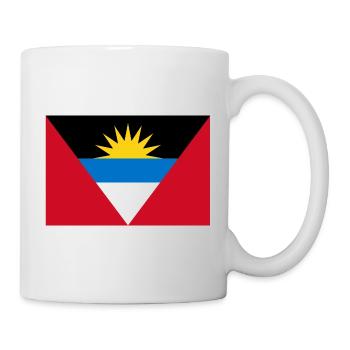 Antigua und Barbuda - Tasse - Weiß - Rechts