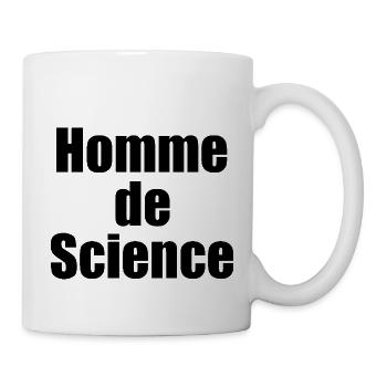 Homme de Science - Mug blanc - blanc - Droite