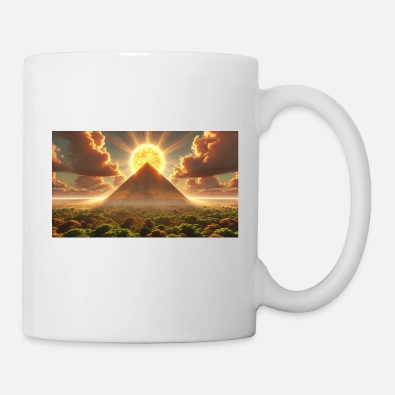 Hochkultur der Zukunft (A) - Tasse - Weiß