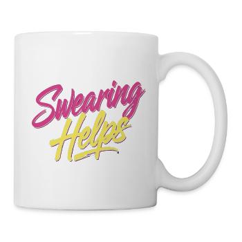 Swearing Helps 12 - Tasse - Weiß - Rechts