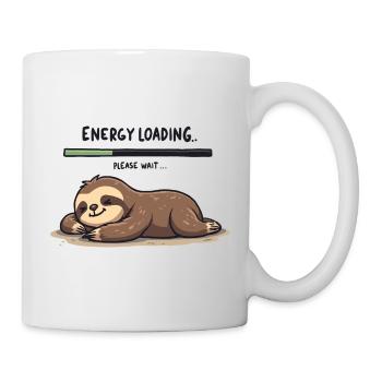 Sloth Energy Loading - Mug - white - Right