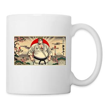 Karaté MAÎTRE - Mug blanc - blanc - Droite