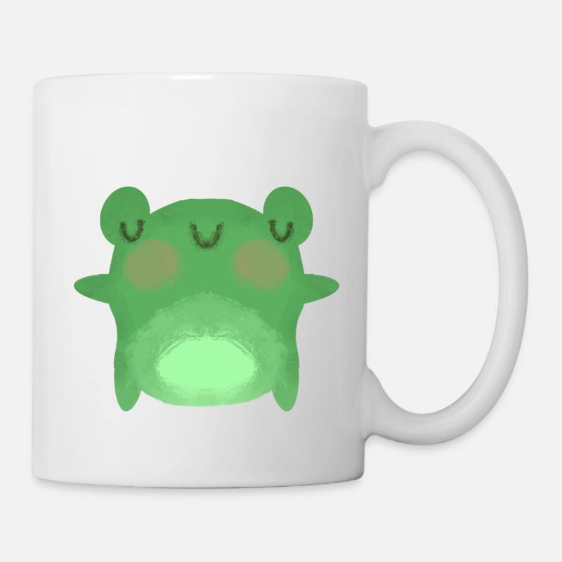 Frosch - Tasse - Weiß