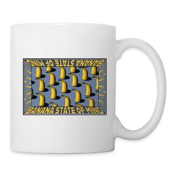 Banana State of Mind Pop-Art Look - Mug - white - Right