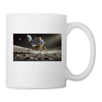 Blue Ghost - Mug - white - Right