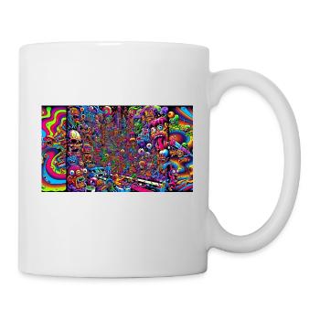 Sick - Tasse - Weiß - Rechts