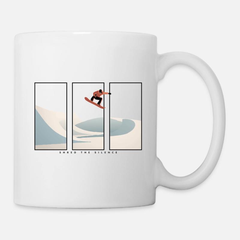 Shred the Silence - Mug - white