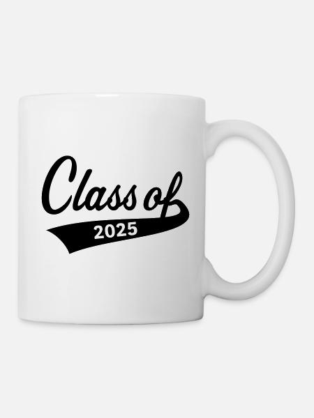 Class Of 2025 (Abschlussklasse Schulabschluss / B) - Tasse - Weiß
