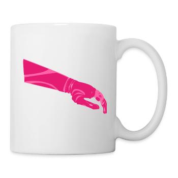 Arm Amputation Women - Mug - white - Right