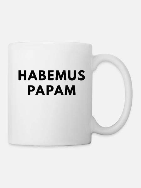 Habemus Papam - We have a Pope - Mug - white