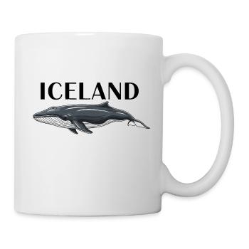Iceland Wal - Tasse - Weiß - Rechts