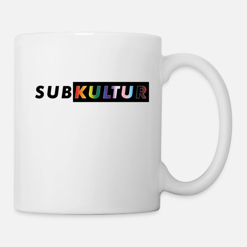 SUBKULTUR CSD - Tasse - Weiß