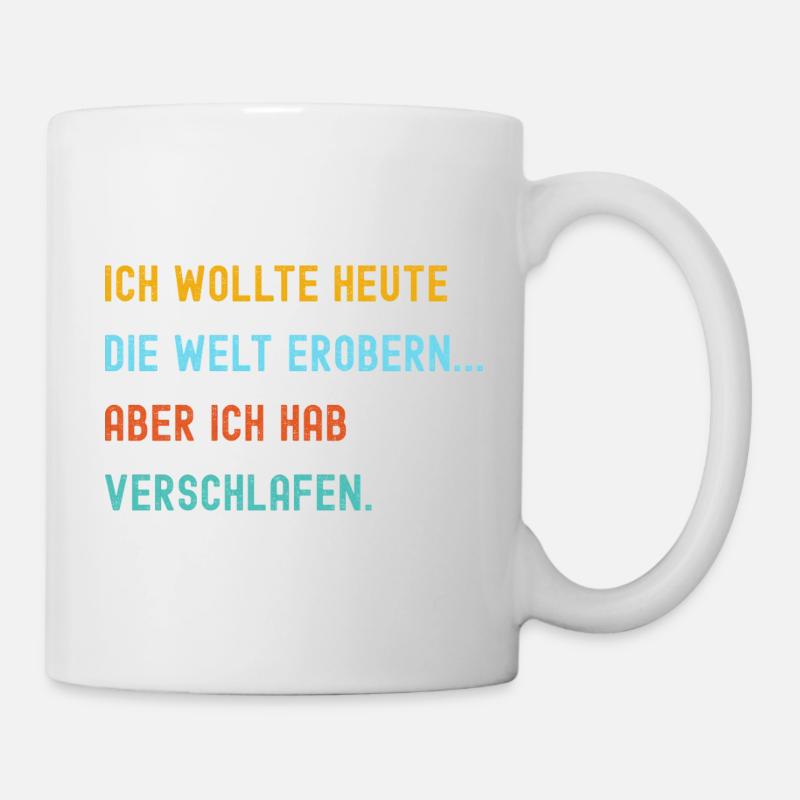 Commitment with a humorous worldview - Mug - white