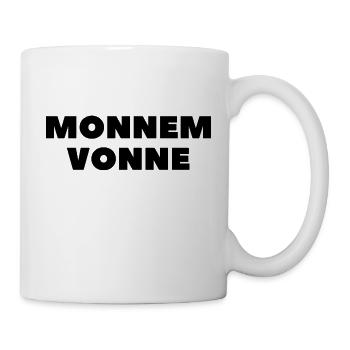 Mannheim Monnem vonne - Tasse - Weiß - Rechts
