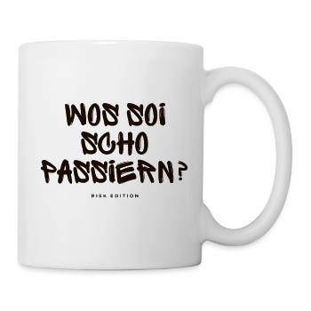 Que peut-il se passer ? - Mug blanc - blanc - Droite