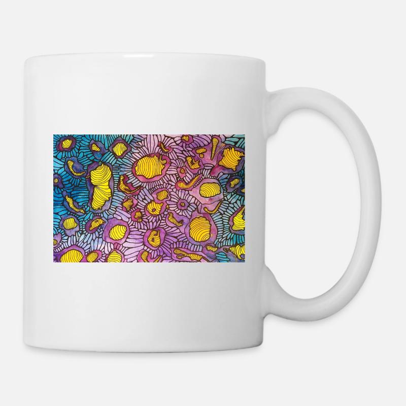 Mikro - Tasse - Weiß