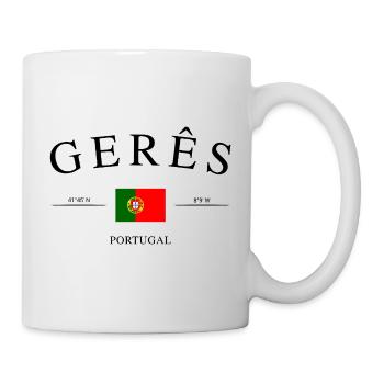 Gerês Portugal – Urlaub Souvenir & Geschenk - Tasse - Weiß - Rechts